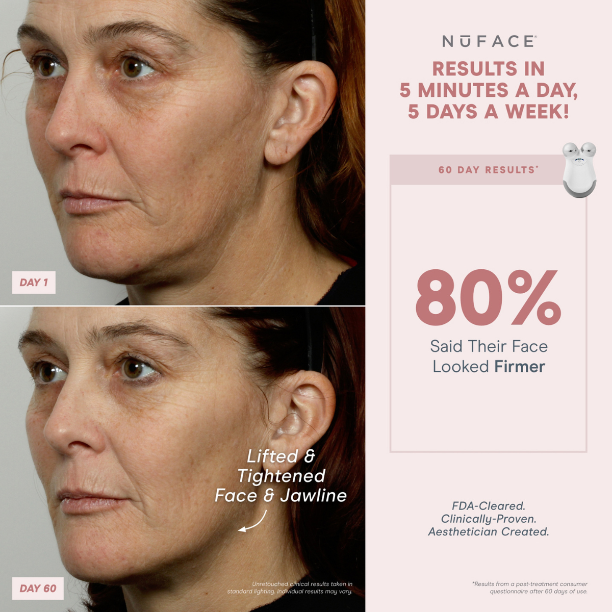 NuFACE Mini Facial Toning Device | CurrentBody UK | CurrentBody Canada